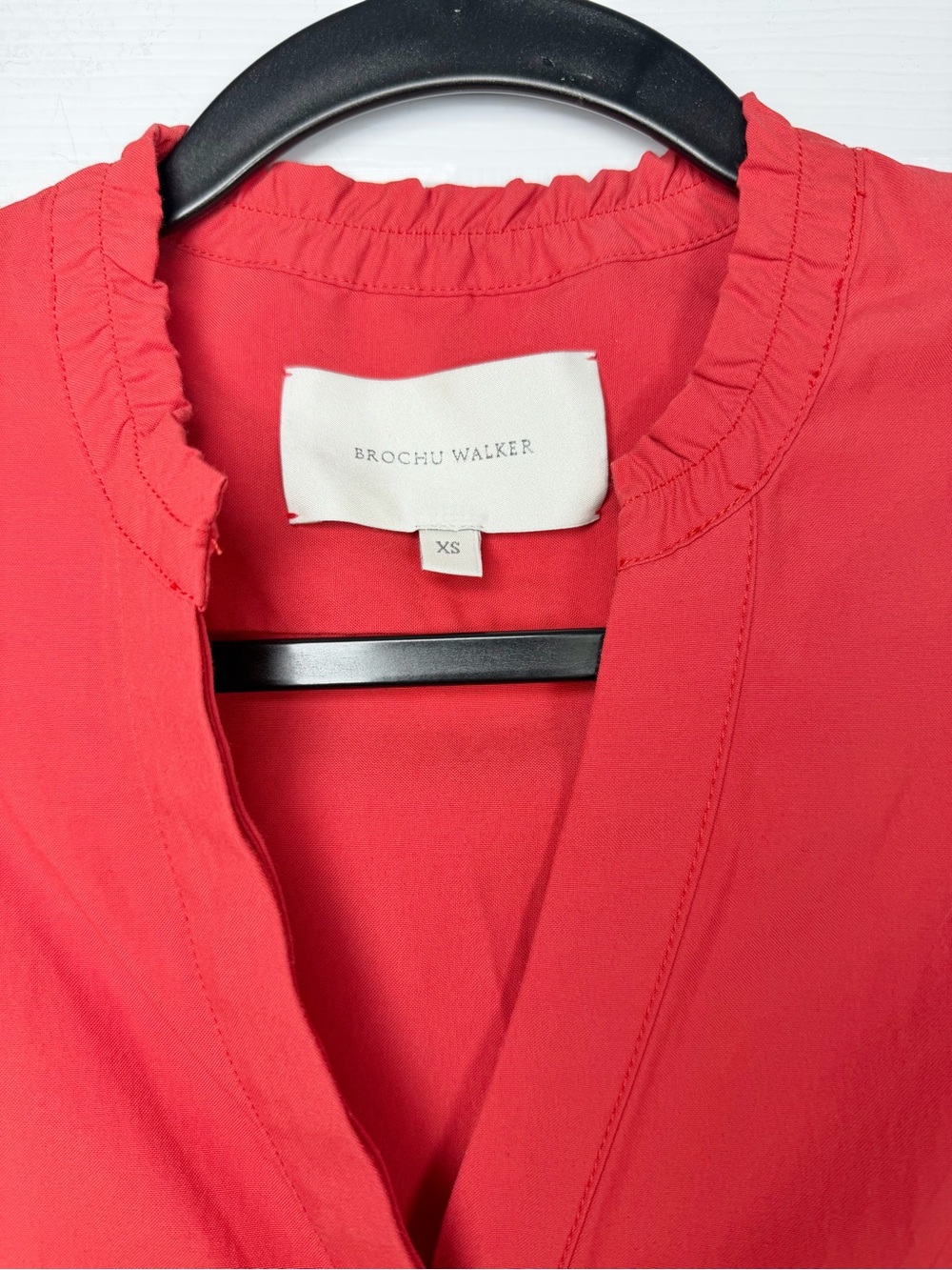 Brochu Walker Size XS • Red Sleeveless Mini Dress. - Picture 3 of 5
